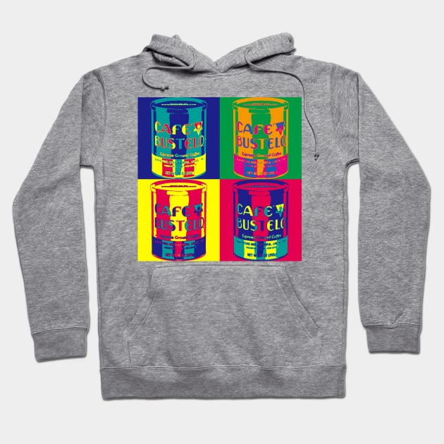 Cafe Bustelo Pop Art Hoodie by lilyvtattoos